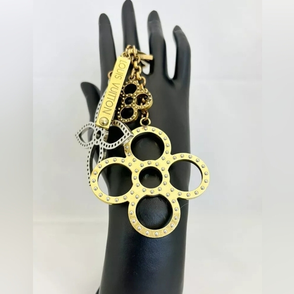 🔥Full inclusion🔥 LOUIS VUITTON Bijou Sac Tapage Key Ring Bag Charm - Picture 1 of 10